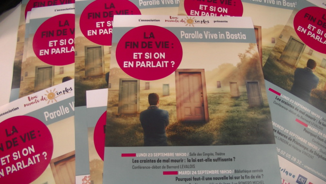 Bastia : « La fin de vie, et si on en parlait ? » Bastia : « La fin de vie, et si on en parlait ? »