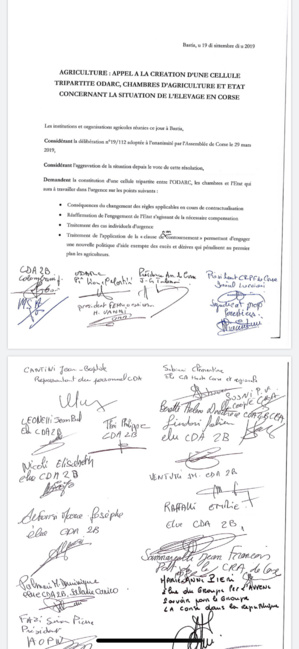 Aides PAC : Une cellule d’urgence pour travailler sur la situation de l’élevage en Corse a été créée Aides PAC : Une cellule d’urgence pour travailler sur la situation de l’élevage en Corse a été créée