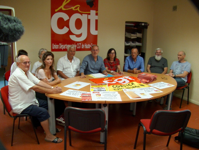 Bastia : la CGT appelle à la mobilisation pour la défense des retraites.