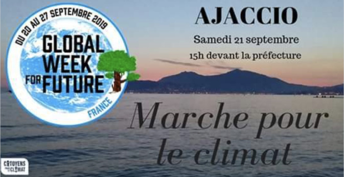 21 septembre 2019 : Ajaccio marche pour le climat 21 septembre 2019 : Ajaccio marche pour le climat
