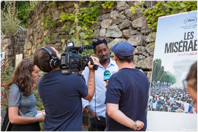 Ladj Ly à Lama pour présenter Les Misérables ©Novellart2b Ladj Ly à Lama pour présenter Les Misérables ©Novellart2b