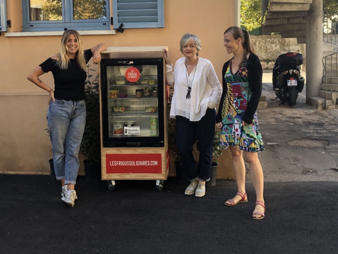Le premier "Frigo solidaire" de Corse installé à Lisula Le premier "Frigo solidaire" de Corse installé à Lisula