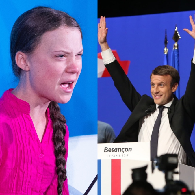 Greta, Macron et...la Corse Greta, Macron et...la Corse