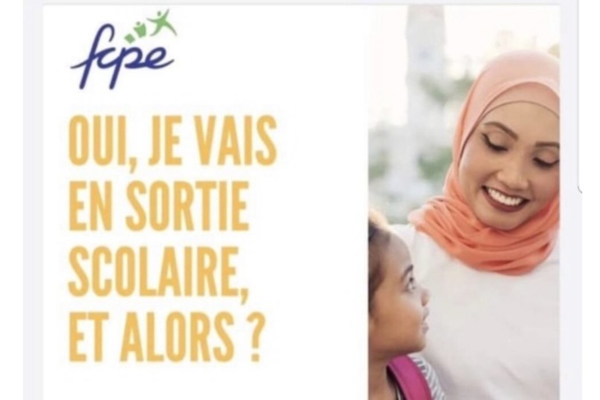 Affiche avec une maman voilée en sortie scolaire : La LDH contre la polémique de la FCPE de Corse du Sud Affiche avec une maman voilée en sortie scolaire : La LDH contre la polémique de la FCPE de Corse du Sud