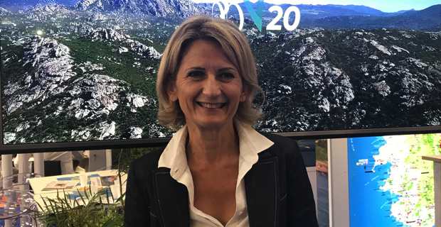 Nanette Maupertuis, conseillère exécutive et présidente de l’Agence du tourisme de la Corse.