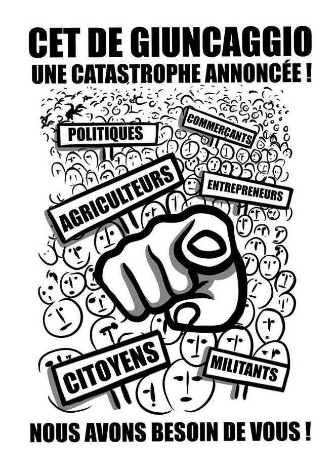  CTE à Ghjuncaghju : U Partitu di a Nazione Corsa soutient le combat du Collectif Tavignanu Vivu