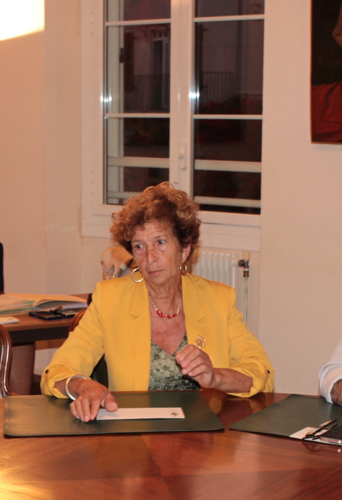 Françoise Sévéon a participé jeudi soir à la réunion du conseil municipal de Calvi Françoise Sévéon a participé jeudi soir à la réunion du conseil municipal de Calvi