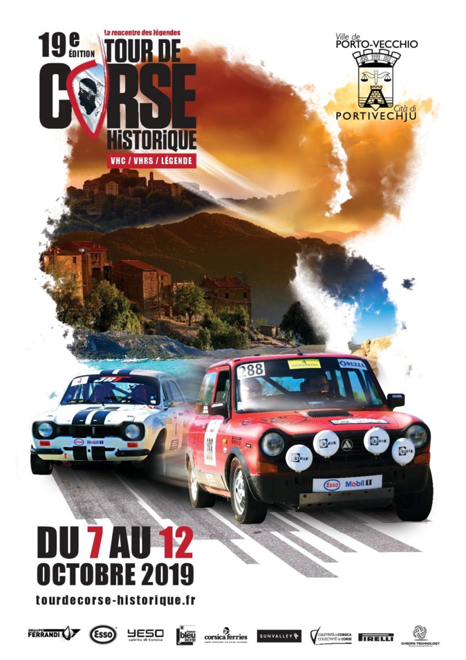 Le 19e Tour de Corse Historique sur sa rampe de lancement Le 19e Tour de Corse Historique sur sa rampe de lancement