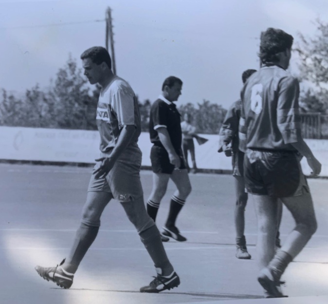 Jamal sous les couleurs du FA Ile-Rousse Jamal sous les couleurs du FA Ile-Rousse