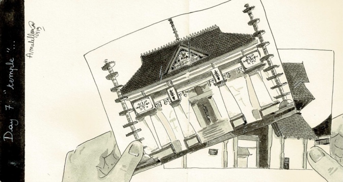 Inchjo'stobre, ghjornu sette : Tempiu Inchjo'stobre, ghjornu sette : Tempiu