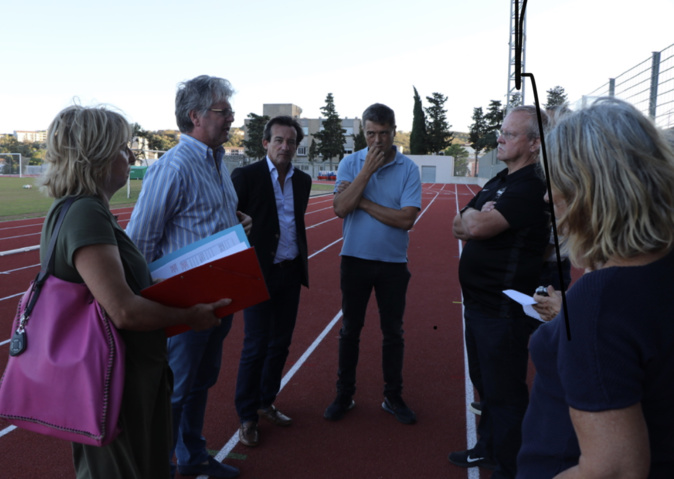 Porto-Vecchio : la dernière ligne droite pour la piste du stade Claude-Papi Porto-Vecchio : la dernière ligne droite pour la piste du stade Claude-Papi