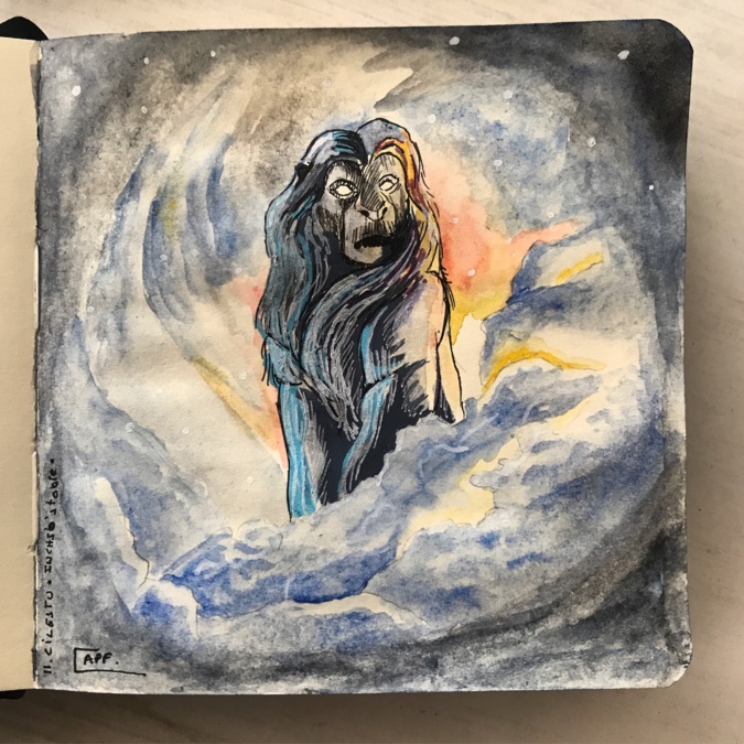 Inchjo'stobre, ghjornu ondeci : cilestu Inchjo'stobre, ghjornu ondeci : cilestu