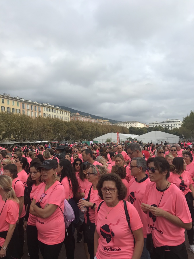 Plus de 1000 participants, en rose, pour l'édition 2019 de A Bastiaccia 