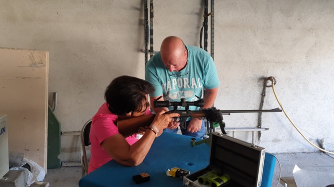 Le club de tir "A Catana" avec la Ligue contre le Cancer Le club de tir "A Catana" avec la Ligue contre le Cancer