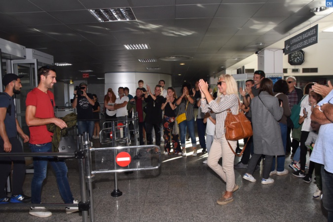 Calvi : accueil festif pour Lambert Santelli vainqueur du" trail de Bourbon" Calvi : accueil festif pour Lambert Santelli vainqueur du" trail de Bourbon"