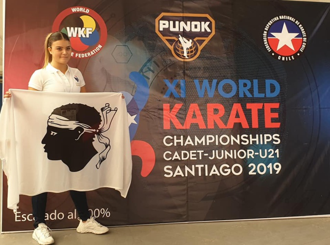 Karaté : Cassandra Sampieri dans le Top 5 mondial Karaté : Cassandra Sampieri dans le Top 5 mondial