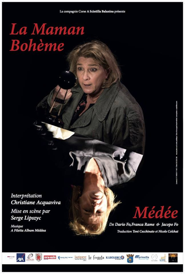 "La maman bohème / Médée" le 29 octobre à l'auditorium de Pigna