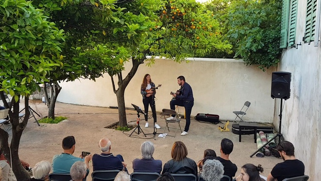 Léa et Nicolas Antona à l'Auditorium de Pigna ce samedi 2 novembre
