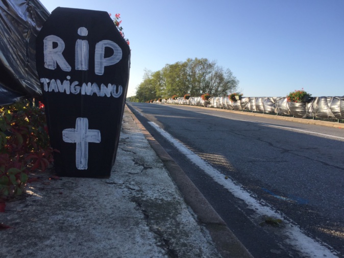 "Vous avez nos vies entre vos mains" : l'action symbolique du collectif Tavignanu Vivu pour réveiller les consciences "Vous avez nos vies entre vos mains" : l'action symbolique du collectif Tavignanu Vivu pour réveiller les consciences