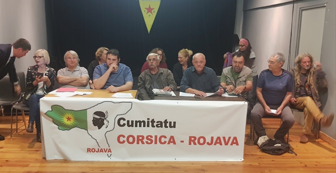 Le Cumitatu Rojava-Corsica veut réveiller l’opinion publique Le Cumitatu Rojava-Corsica veut réveiller l’opinion publique