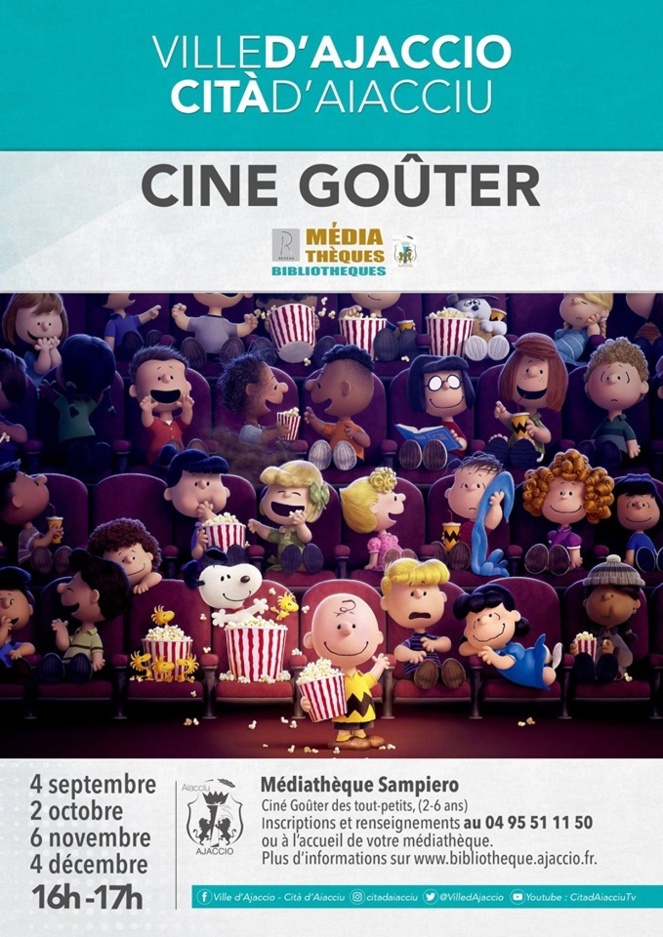 Programme d'animations des médiathèques d'Ajaccio du 4 au 09 novembre