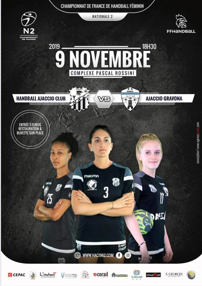 Handball féminin : Le derby ajaccien s’annonce prometteur