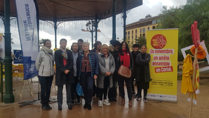 Mois sans tabac à Ajaccio : interpeller le public et casser les idées reçues Mois sans tabac à Ajaccio : interpeller le public et casser les idées reçues