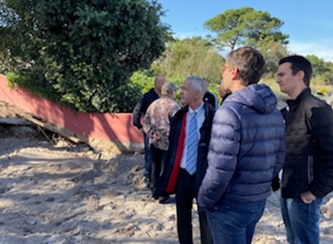 Les plagistes de Calvi s'exprimeront à l'issue de la réunion avec le préfet le 13 novembre