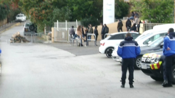 Deuxième jour de mobilisation des lycéens corses Deuxième jour de mobilisation des lycéens corses