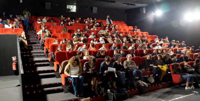 Elèves et jury pro jouent parfaitement leur rôle Elèves et jury pro jouent parfaitement leur rôle