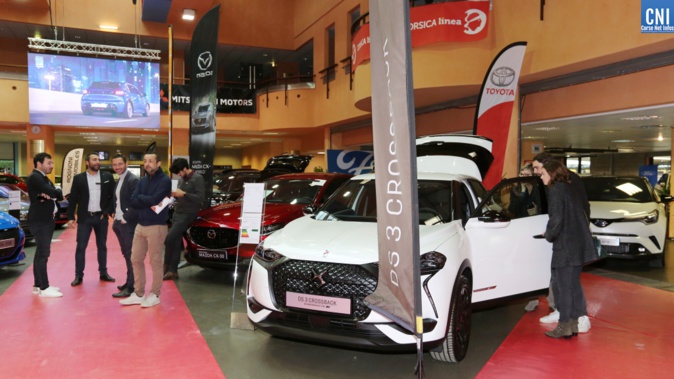 Le salon de l’auto au Palais des Congrès d’Ajaccio jusqu’à dimanche Le salon de l’auto au Palais des Congrès d’Ajaccio jusqu’à dimanche