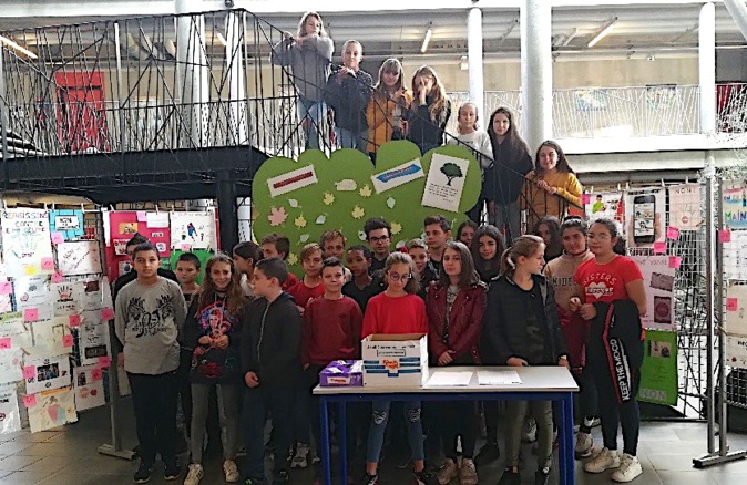 Le "non" au harcèlement du collège de Biguglia Le "non" au harcèlement du collège de Biguglia