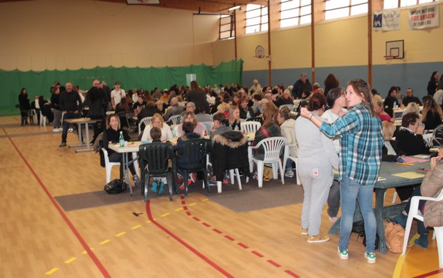 Salle comble pour le loto de l'Amicale des Pompiers de Calvi