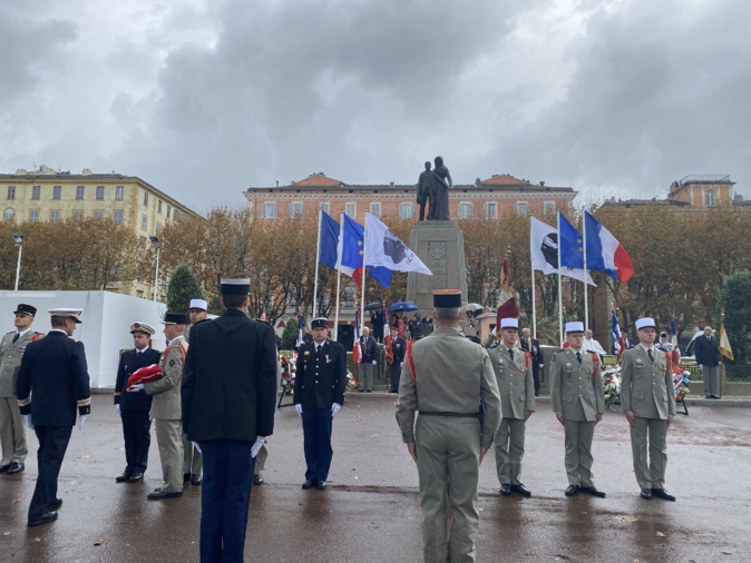 Bastia commémore l'Armistice du 11 novembre 1918 Bastia commémore l'Armistice du 11 novembre 1918