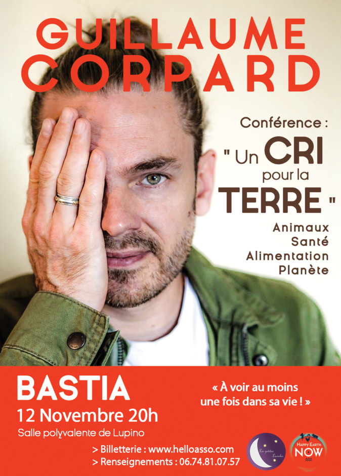 VIDEO - Bastia : le « Cri pour la terre » de Guillaume Corpard VIDEO - Bastia : le « Cri pour la terre » de Guillaume Corpard