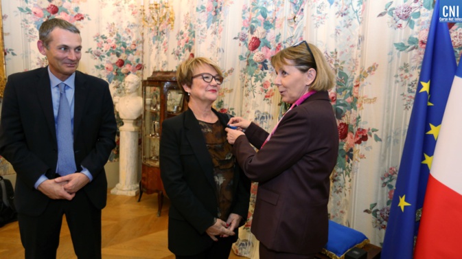 Ajaccio : Marie-France Andreozzi chevalier de l'Ordre national du Mérite Ajaccio : Marie-France Andreozzi chevalier de l'Ordre national du Mérite