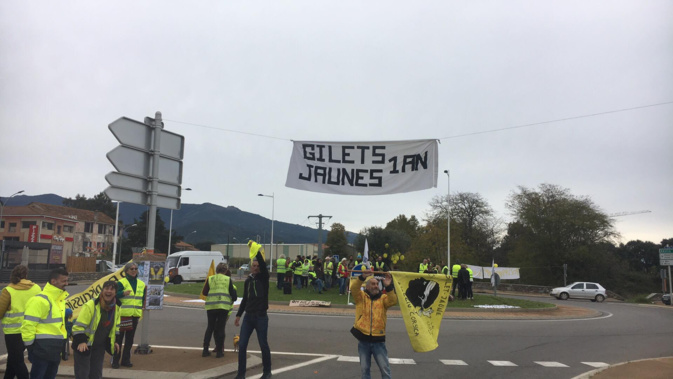 Vescovato : Un an après, les Gilets Jaunes sont toujours là Vescovato : Un an après, les Gilets Jaunes sont toujours là