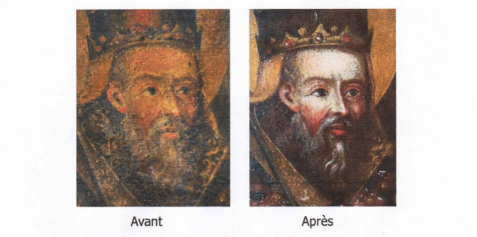 Pietracorbara : le tableau de Saint Clément retrouve sa place Pietracorbara : le tableau de Saint Clément retrouve sa place