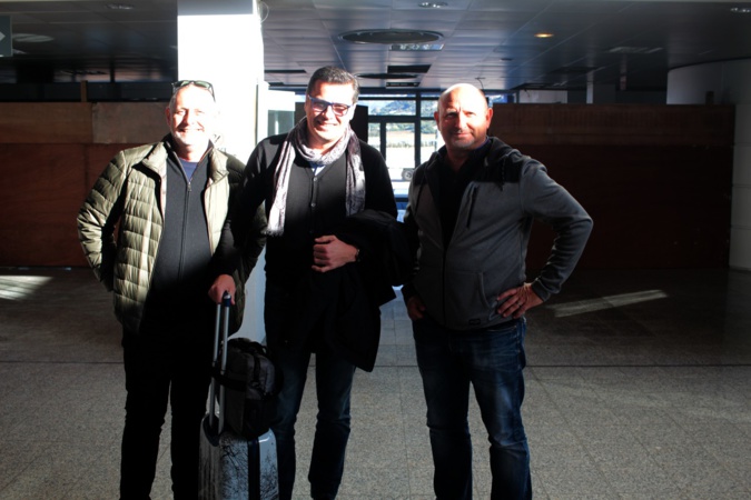 François Pareau, de la Fédération Française de Tennis, en visite à Calvi François Pareau, de la Fédération Française de Tennis, en visite à Calvi