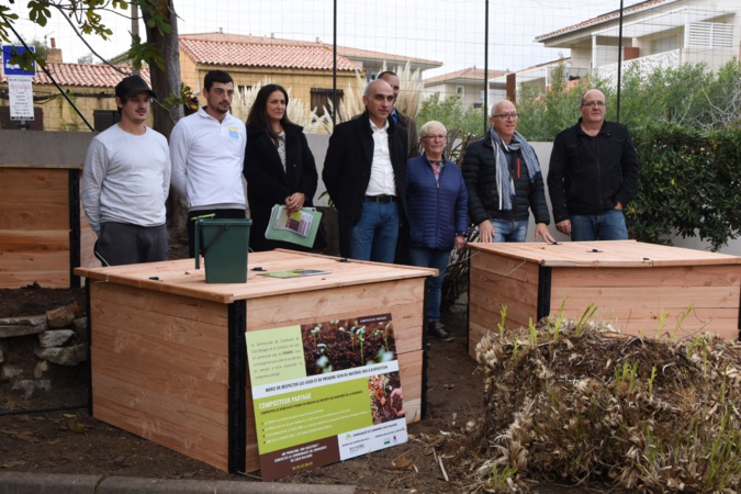 Un nouveau composteur partagé pour la Com'com Calvi Balagne Un nouveau composteur partagé pour la Com'com Calvi Balagne