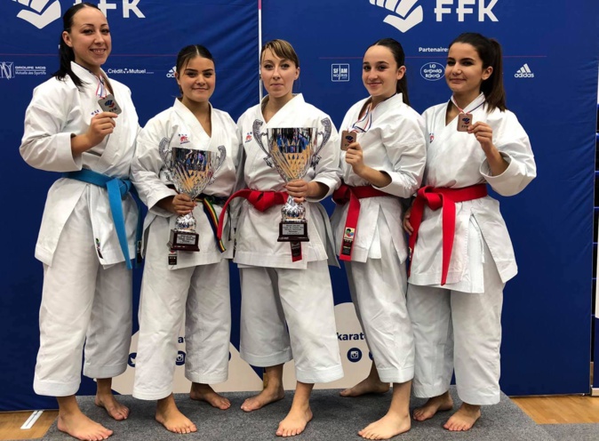 Karaté : la belle moisson insulaire aux championnats de France Kata Karaté : la belle moisson insulaire aux championnats de France Kata