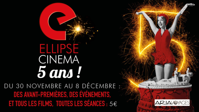 Ajaccio : Le cinéma Ellipse fête ses 5 ans Ajaccio : Le cinéma Ellipse fête ses 5 ans
