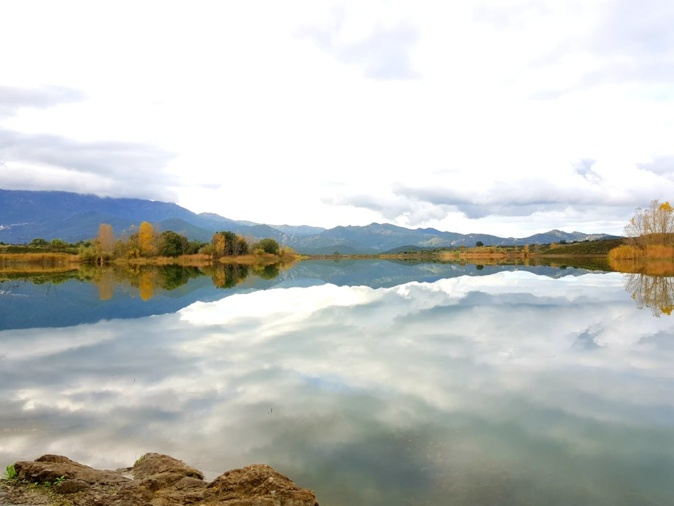 La photo du jour : Les nuages du lac de Padula
