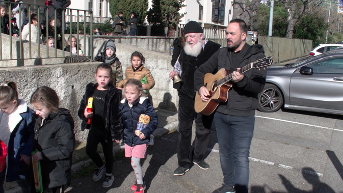 Sant’Andria in Bastia : la belle collecte des enfants 