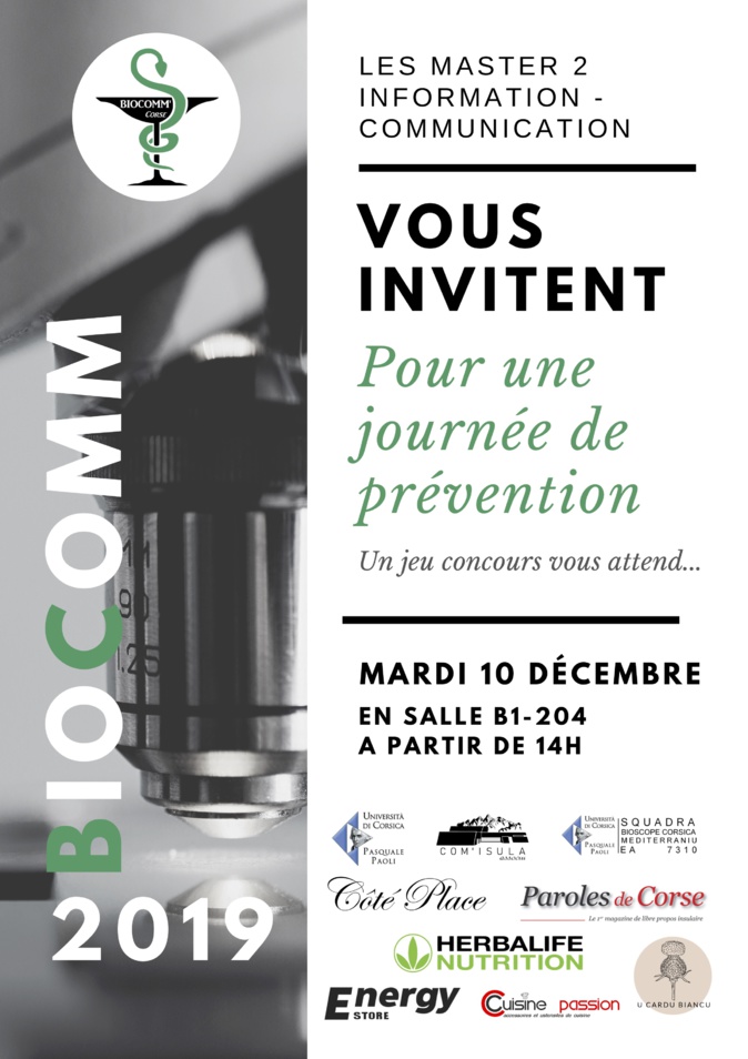 Corte : une journée de prévention sous forme de jeu pour les jeunes de l'université Corte : une journée de prévention sous forme de jeu pour les jeunes de l'université