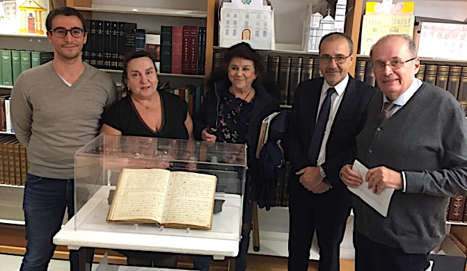 Bastia : Un document inédit de Pascal Paoli présenté à la bibliothèque Prelà