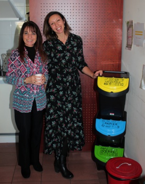 Hélène Astolfi (à gauche) et Johanna Comat Hélène Astolfi (à gauche) et Johanna Comat