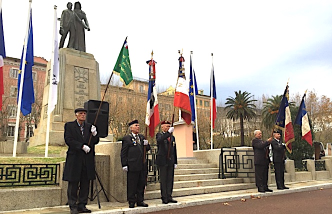 Hommage  aux « morts pour la France » pendant la guerre d’Algérie et les combats du Maroc et de la Tunisie