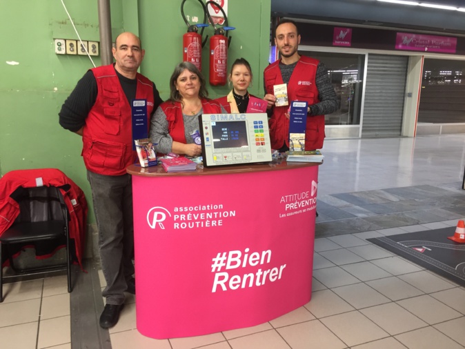 Opération « Bien rentrer » de la Prévention routière à Bastia