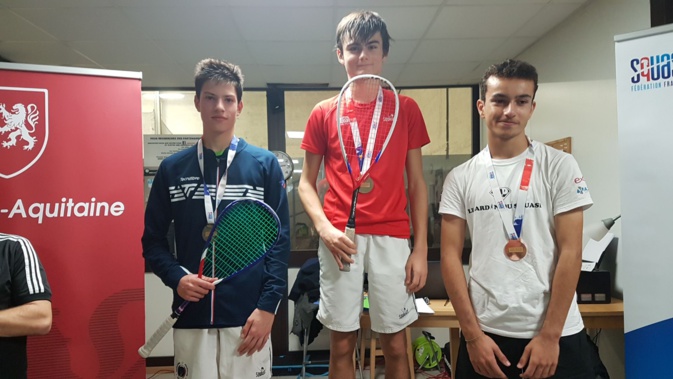 France de Squash: l'île-roussien Antonin Romieu en argent et sa soeur Lily en bronze ! France de Squash: l'île-roussien Antonin Romieu en argent et sa soeur Lily en bronze !